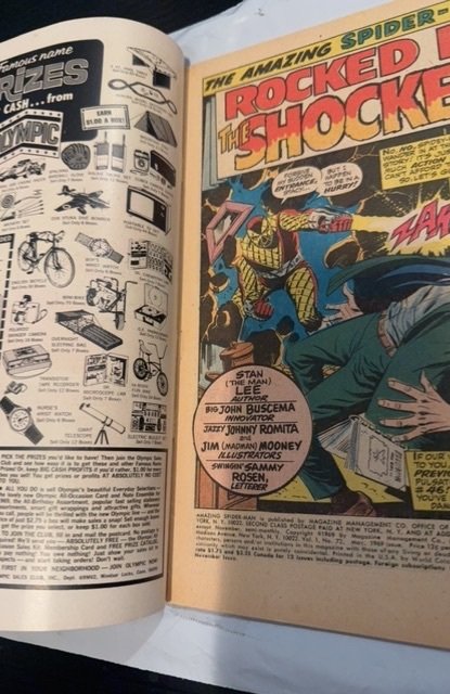 The Amazing Spider-Man #72 (1969)Rocked by Romita’s Shocker