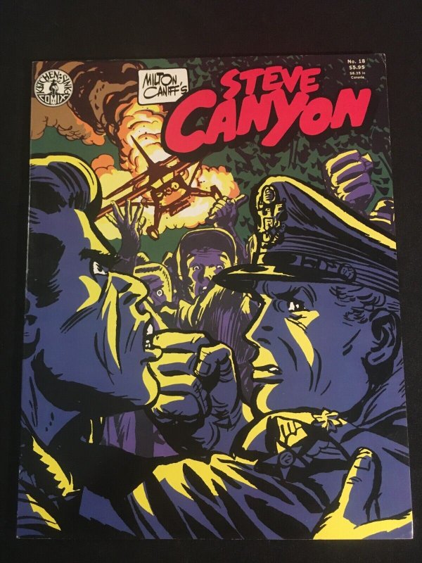 MILTON CANIFF'S STEVE CANYON #18, Kitchen Sink Softcover, 1987