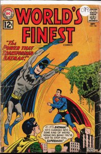 World's Finest Comics #128 (1962) Superman and Batman and Robin