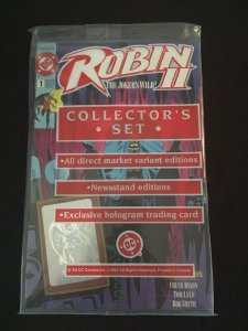 ROBIN II: THE JOKER'S WILD #1 Sealed Collector's Set, VFNM Condition