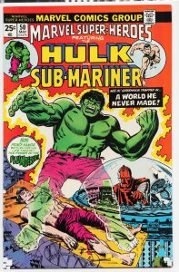 Marvel Super-Heroes #50 (1975) Hulk