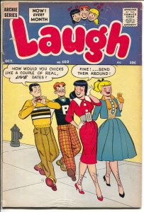 Laugh #103 1959-Archie-Betty-Veronica-Katy Keene-paper dolls-VG 