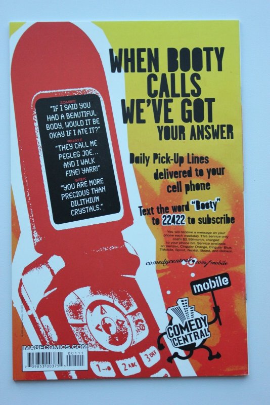 Invincible Script Book (2006) Invincible Rusty Staples FN