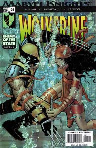 Wolverine (Vol. 3) #21 VF ; Marvel | Mark Millar Enemy of the State