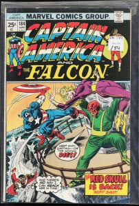 Captain America #184 (1975) Captain America and the Falcon