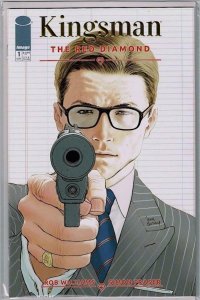 KINGSMAN #1, NM, Gold Foil Variant, Red Diamond, Fraser, Image, 2017