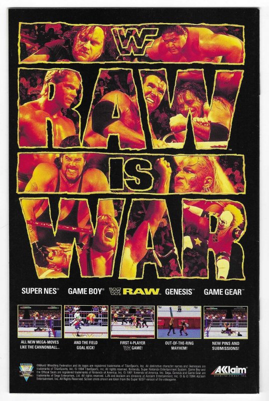 Backlash #1 White Cover (1994)