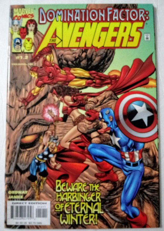 Domination Factor: Avengers #1.2 (NM)  1999 Marvel Comics ID#SBX5