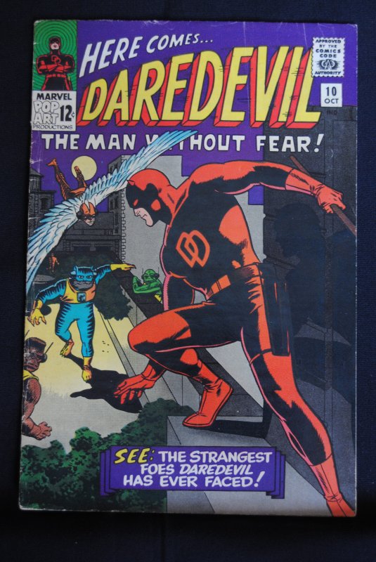 Daredevil #10 5.5, Wally Wood Cover and Art, HOT!