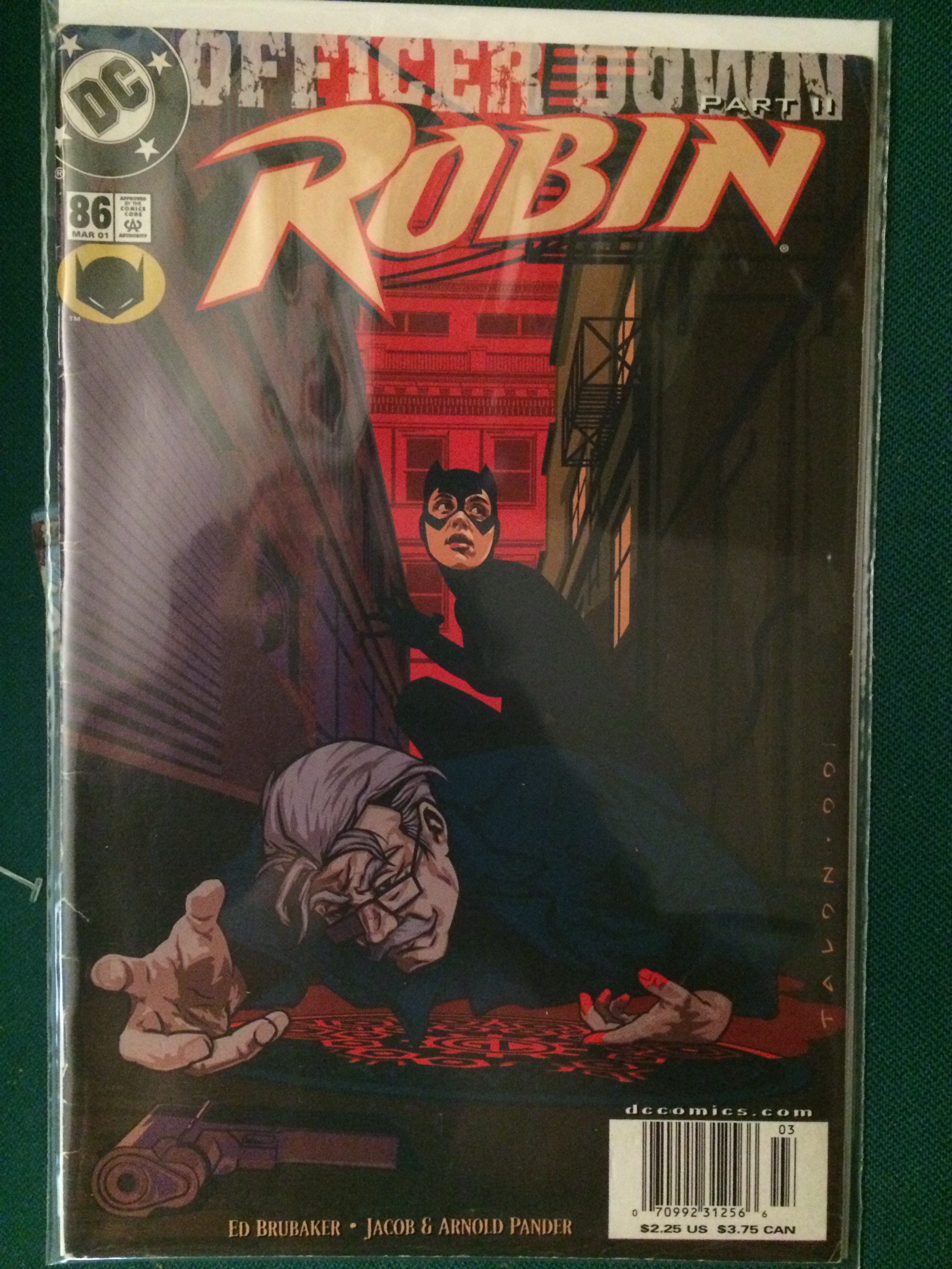 Robin 86 Officer Down Part 2 Comic Books Modern Age Dc Comics Batman Superhero Hipcomic