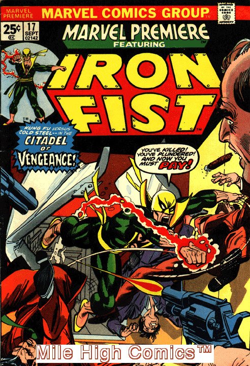 MARVEL PREMIERE (1972 Series) #17 Near Mint Comics Book