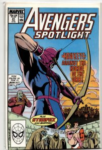Avengers Spotlight #21 (1989) Starfox