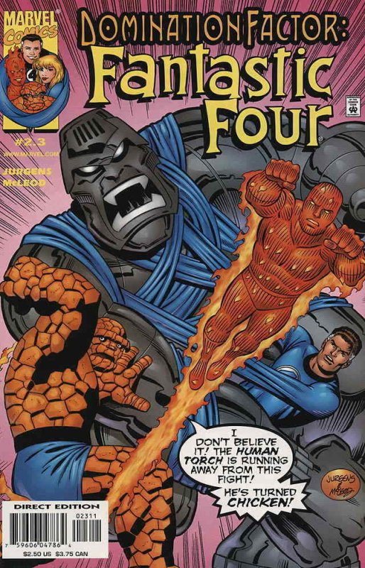 Domination Factor: Fantastic Four #2 VF/NM; Marvel | we combine shipping