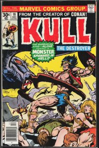Kull the Destroyer #18 (1976) Kull