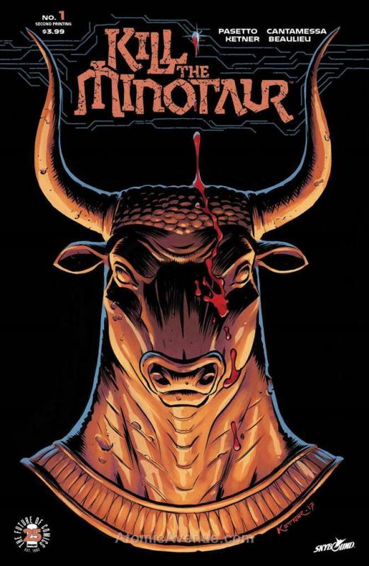 Kill the Minotaur #1 (2nd) VF/NM; Image | save on shipping - details inside