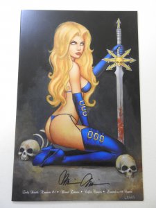 Lady Death Moments #1 Blond Edition NM Condition! Signed W/ COA!