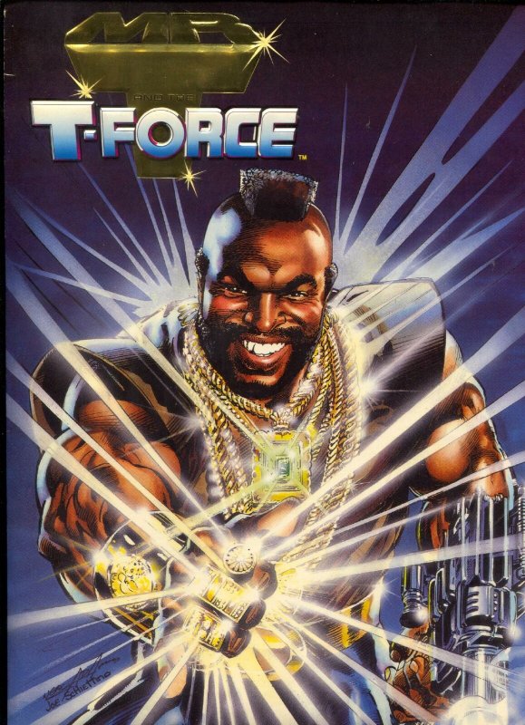 Mr T and the T-Force Advance Edition Press Kit 1993 signed by MR T