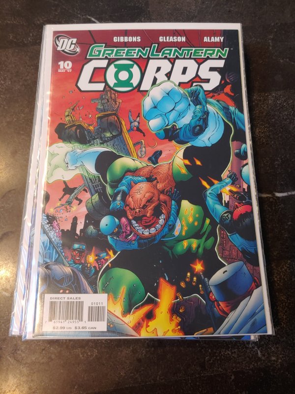 Green Lantern Corps #10 (2007)