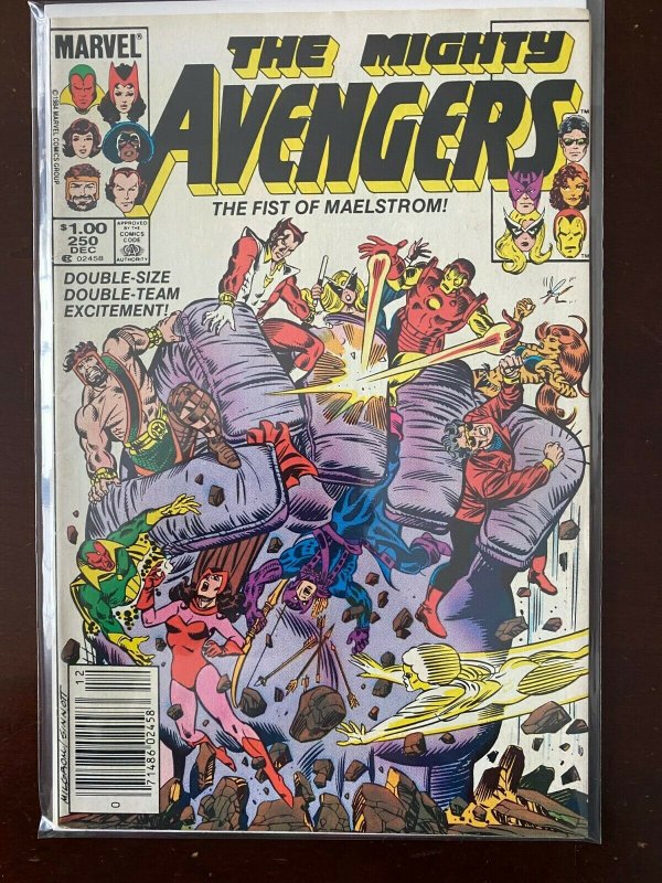 Avengers #250 newsstand edition 6.0 FN (1984) 