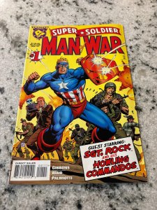 Super Soldier Man Of War # 1 VF-NM Amalgam Comic Book Superman Captain AM 3 J391