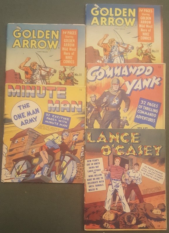 Mighty Midget Comics Lot (1942-1943)