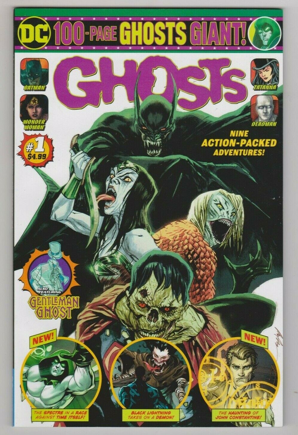 Ghosts 1 Dc 100 Page Giant Walmart Exclusive Nm 19 Dc Comics Hipcomic