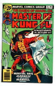 Master Of Kung Fu #41 newsstand - 1976 - VF
