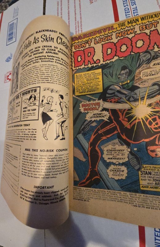 Daredevil #37 (1968) DD vs Dr Doom