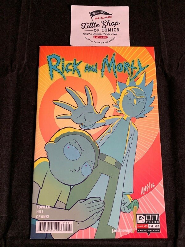 RICK AND MORTY #15 #16 #17 NM variant covers ONI PRESS