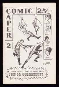 Comic Caper #2 - Junior Commandoes Bill Dubay Cover HTF (8.5/9.0) 1964