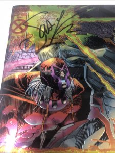 X-Men Omega (1995) Variant * Marvel Comics * Nicieza * Signed Scott Lobdell