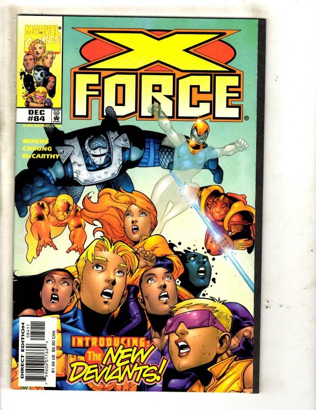 Lot Of 12 X-Force Marvel Comics # 74 75 76 77 78 79 80 81 82 83 84 87 XMen MF10