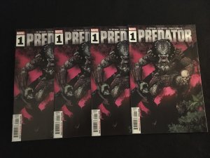 PREDATOR #1 Four Copies, VFNM Condition