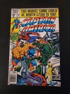 Captain America #249 Newsstand Edition (1980)