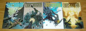 Light Brigade #1-4 VF/NM complete series - war in heaven - earth is battleground