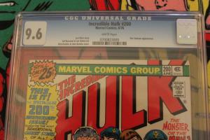 The Incredible Hulk #200 (Marvel, 1976) CGC NM+ 9.6 White pages