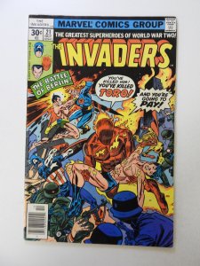 The Invaders #21 (1977) FN- condition