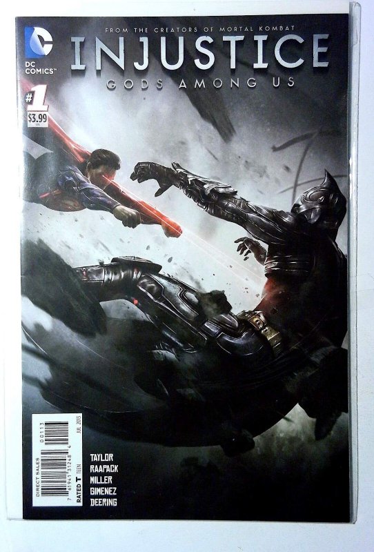 Injustice: Gods Among Us #1 D (2013) DC Comics Var 3rd Print 3rd Print Comic