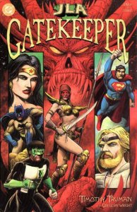 JLA Gatekeeper #2 DC Comics Prestige Edition 2001 (FN Water Damage on Cover)