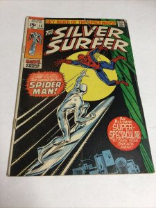 Silver Surfer 14 Vg Very Good 4.0 Back Cover Tear Marvel