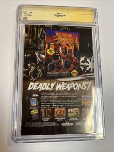 Icon (1993) # 1 (CGC 9.6 SS WP) Signed & Sketch Denys Cowan