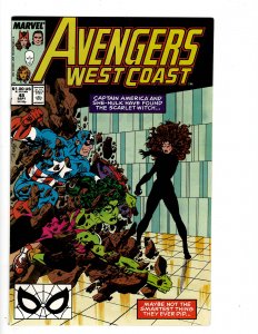 Avengers West Coast #48 (1989) J605