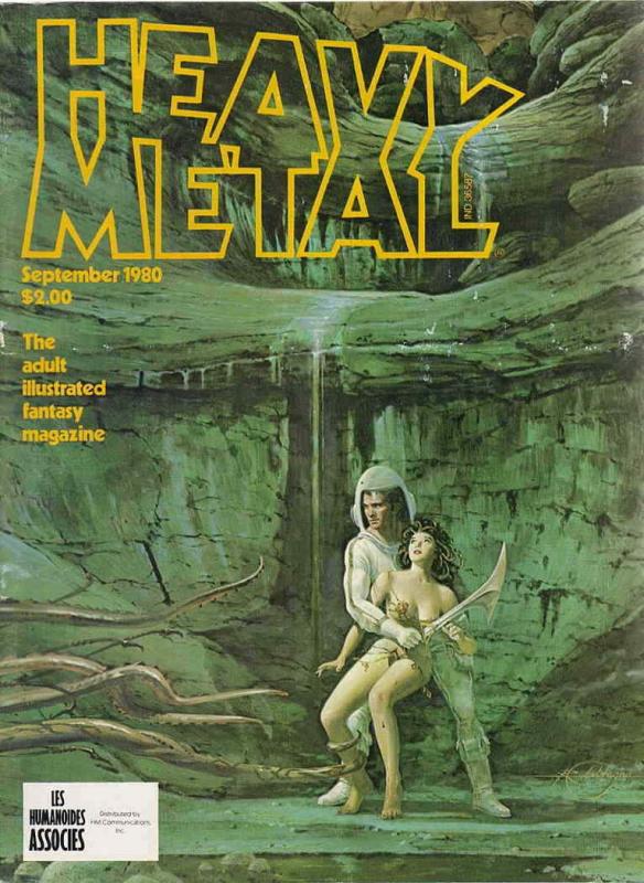 Heavy Metal #42 VF; Metal Mammoth | save on shipping - details inside