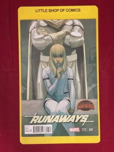 Runaways #1 1:25 Noto Variant NM Marvel Secret Wars 2015