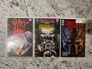 3 Comic Books Predator Judge Dredd Aliens 3 Magnus 1 Maxx 1 NM 1st Print 39 J801 