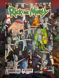 RICK AND MORTY #12 JESSE JAMES COMICS EXCEED EXCLUSIVE  COVER ONI PRESS NM