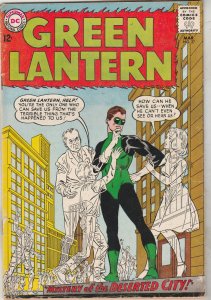 Green Lantern #27 1964 Mid-Grade FN Mystery Of Deserted City, Utah CERTIFICATE!