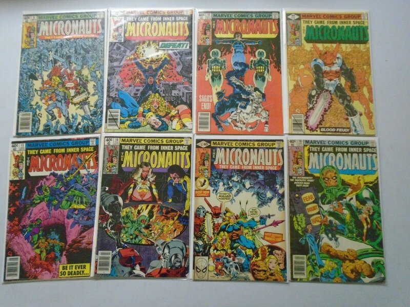 Micronauts Comic Lot From: #1-20 + Annual 20 Diff Books Avg 4.0 VG (1979-1980)