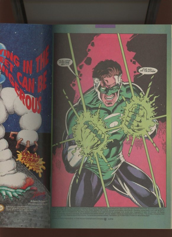 (1994) Green Lantern #50: KEY! 1ST APPEARANCES! GLOW-IN-THE-DARK! (9.0/9.2)