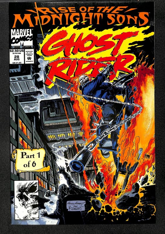 Ghost Rider (1990) #28 NM- 9.2